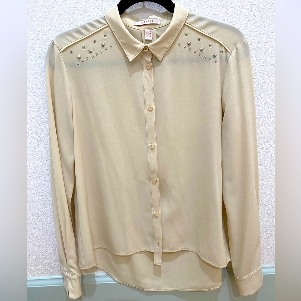 A decorative studs design blouse